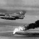 A Mirage IV carries out a reconnaissance mission over Kuwait during the Gulf War of 1991 (US Air Force)